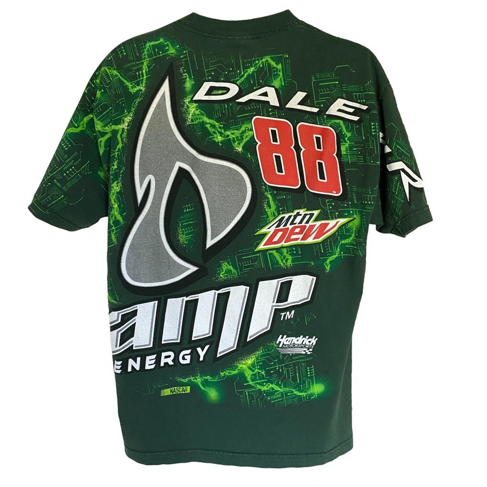 Nascar Dale Earnhardt Jr 88 Racing Tee All Over Print Size L